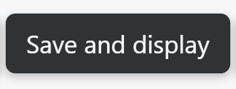The Save and display option in a Panopto Student Submission