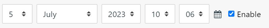 Cut-off date options inside a Panopto Student Submission