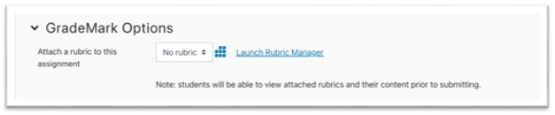 8 Rubric options for Feedback Studio in Moodle 
