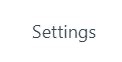 The Settings tab under Open course menu